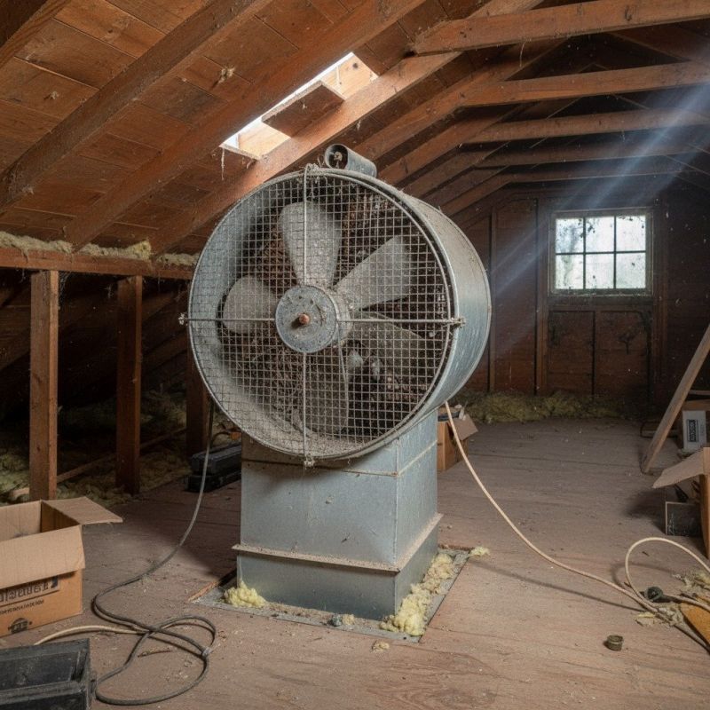 Attic Fan Installation